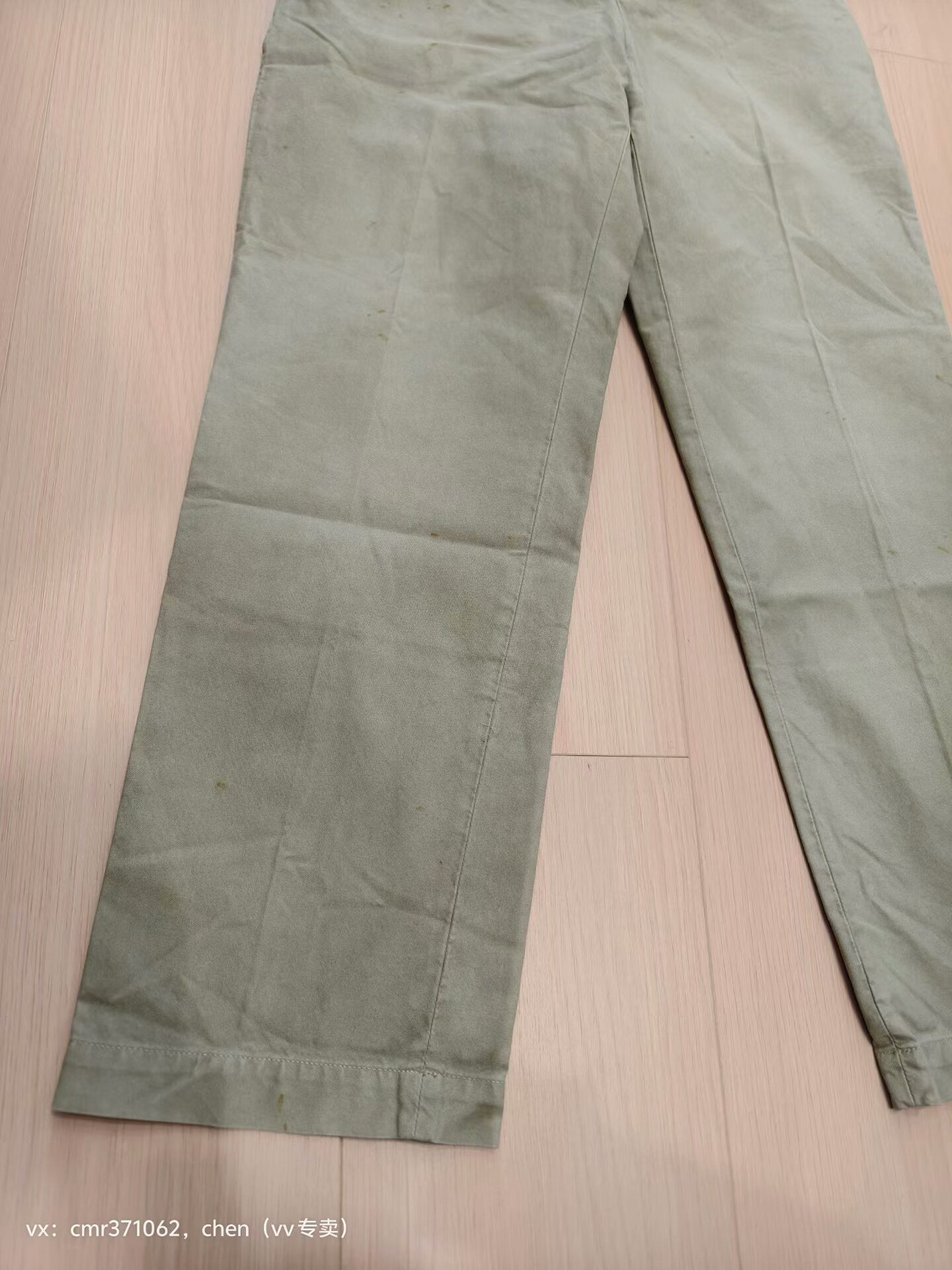 Visvim 22AW Field Chino Pants Dmgd — detail