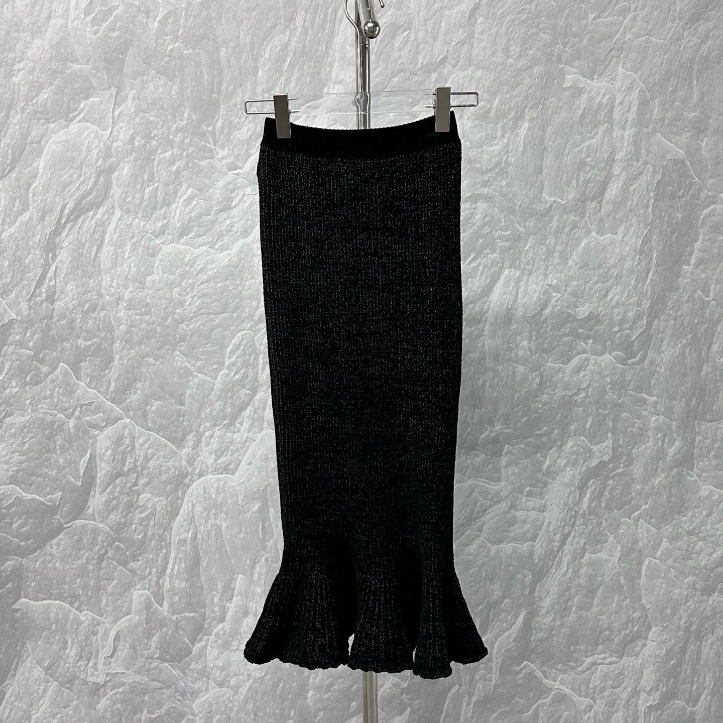 Louis Vuitton XS Knit Mermaid Long Dress — label