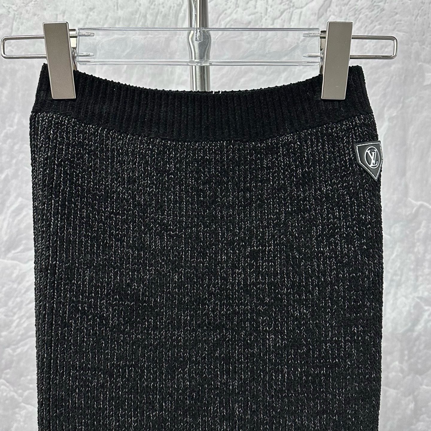 Louis Vuitton XS Knit Mermaid Long Dress — detail