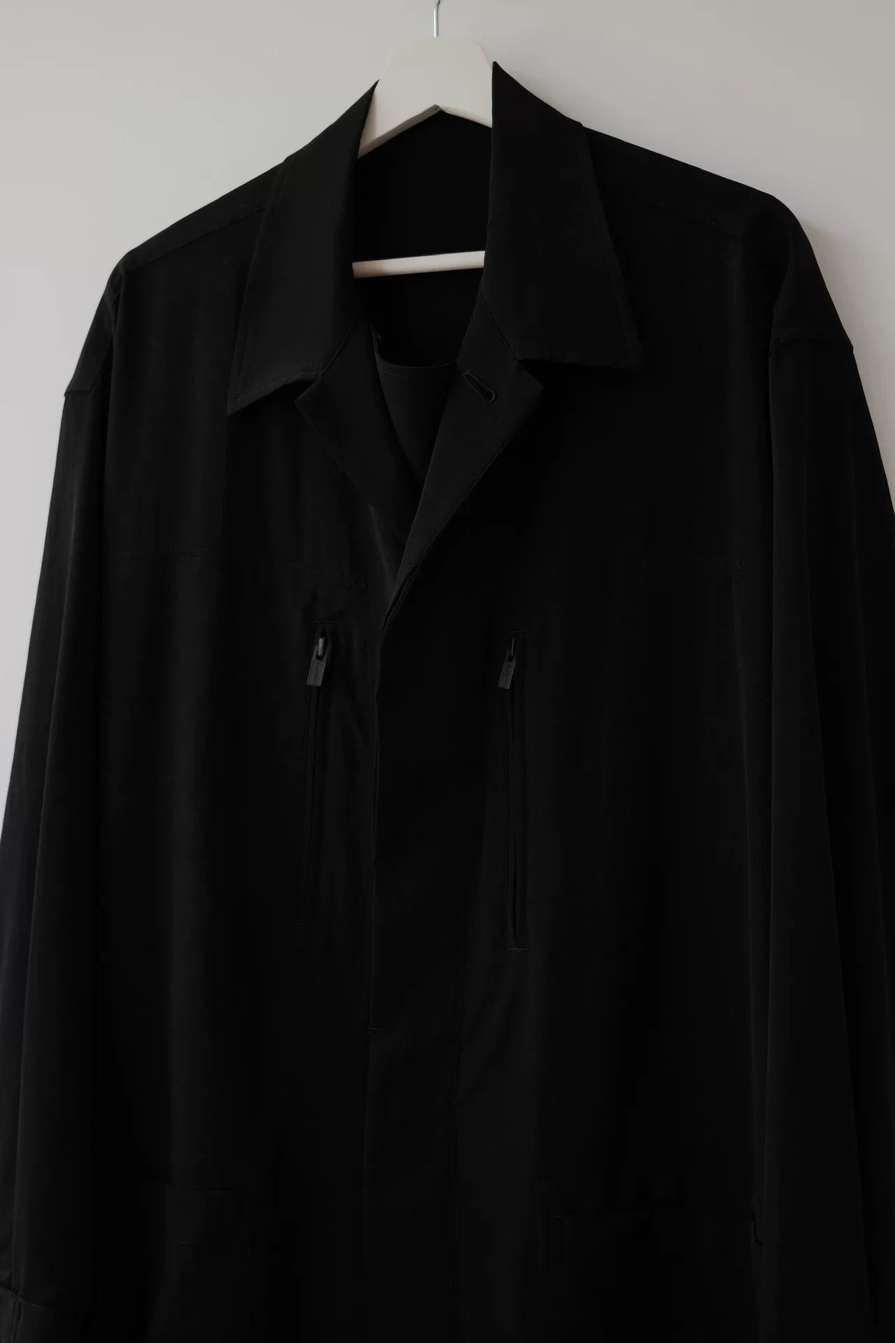Yohji Yamamoto 23SS Black Jacket — back