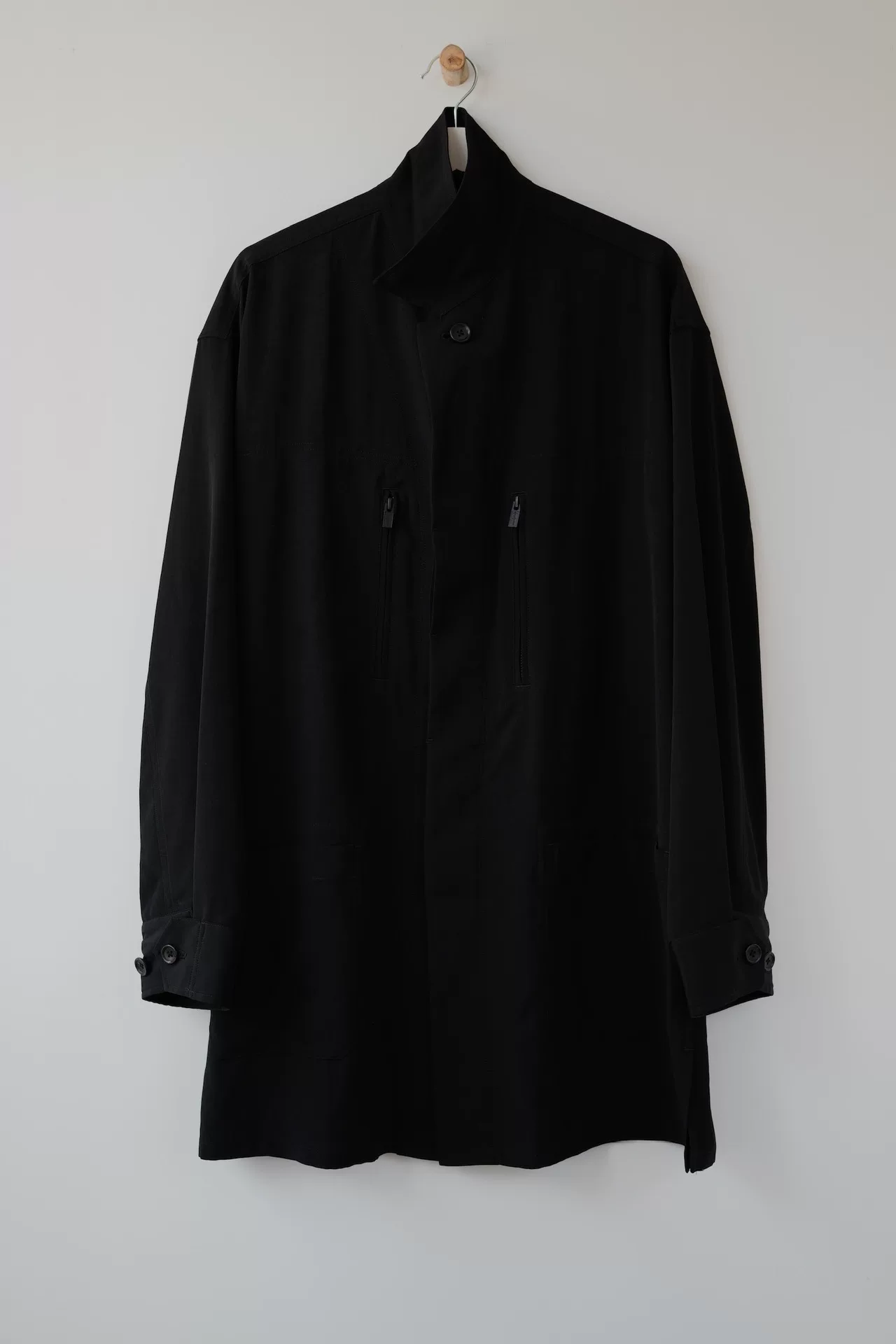 Yohji Yamamoto 23SS Black Jacket — label