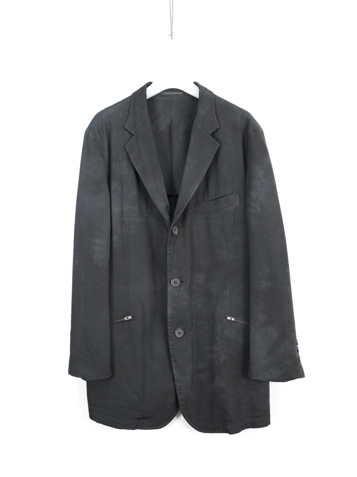 Yohji Yamamoto 20AW Zip Wool Coat