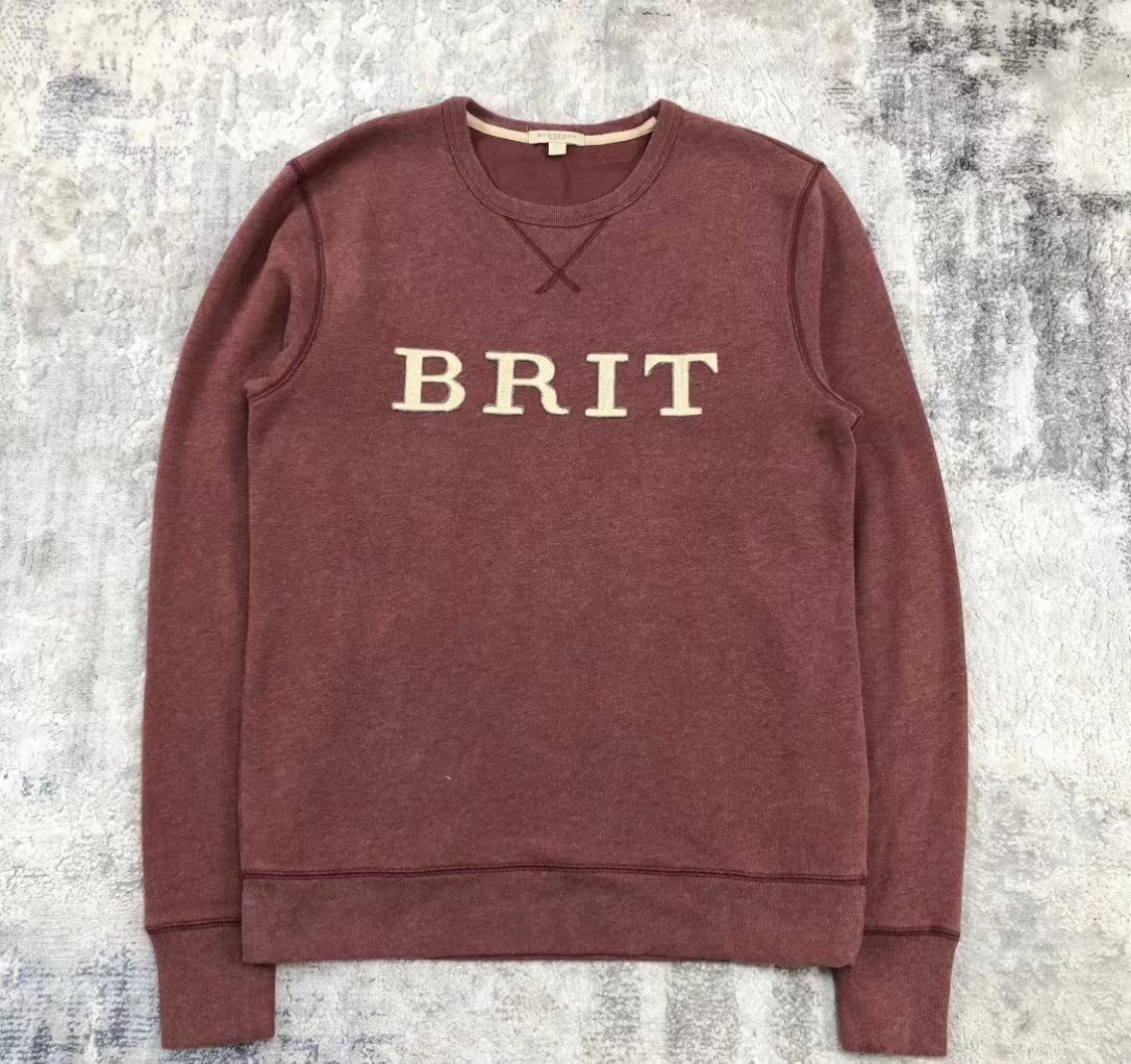 Burberry Brit Men's Maroon Sweatshirt