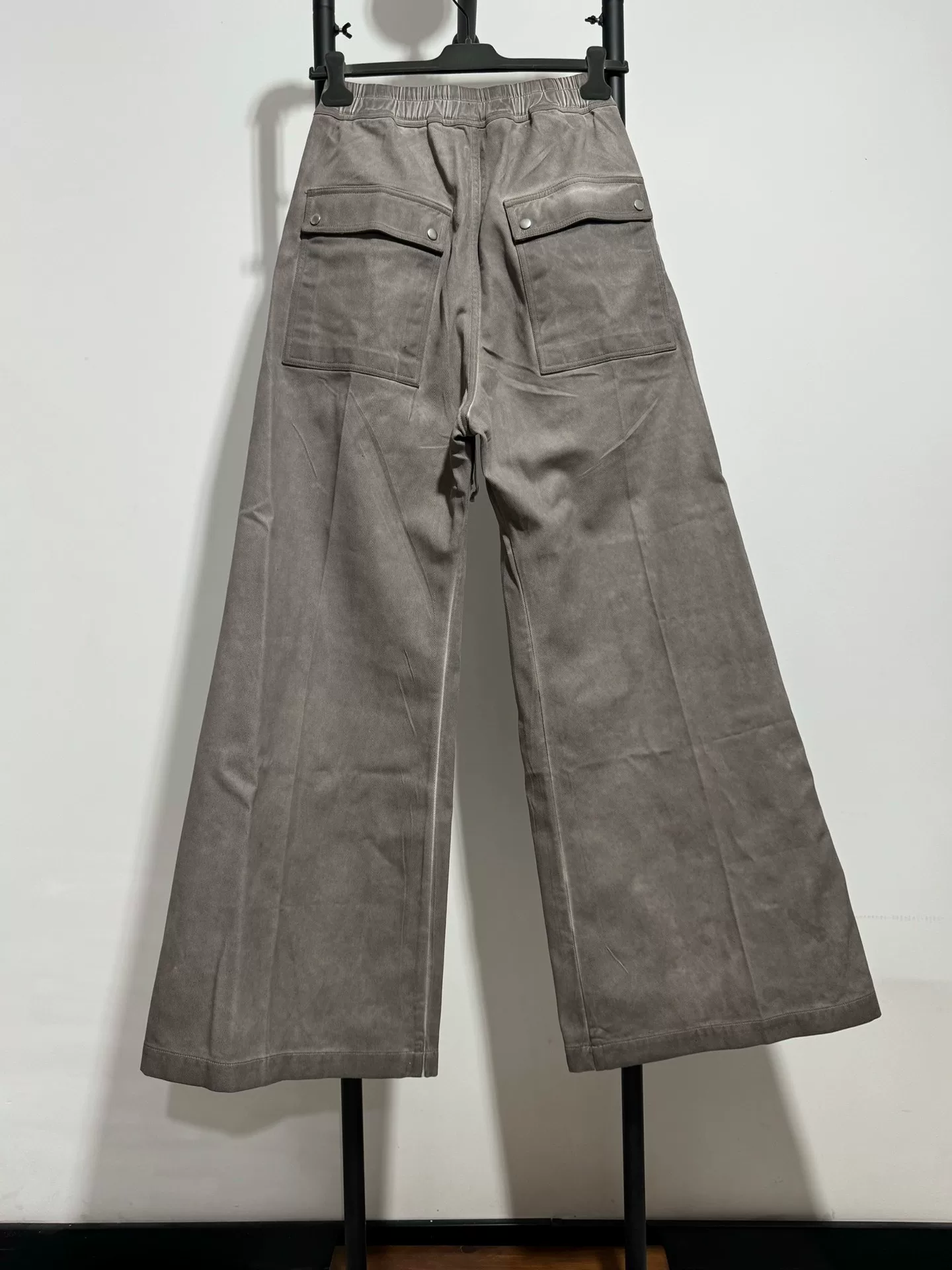Rick Owens S Wide-Leg Flared Pants — front