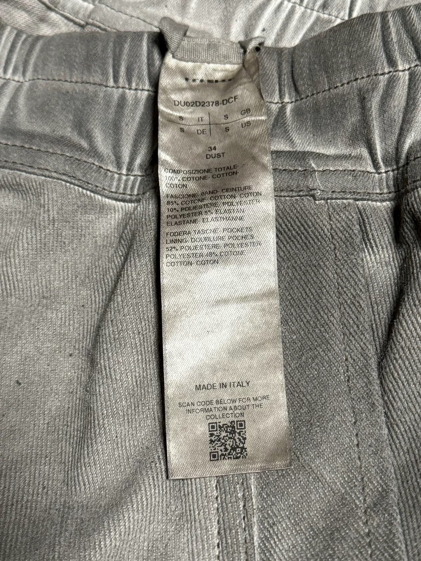 Rick Owens S Wide-Leg Flared Pants — detail