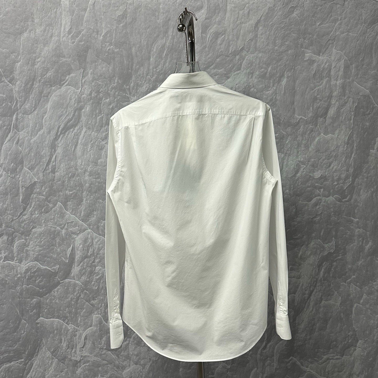 Louis Vuitton Embroidered Logo Long Sleeve Shirt M — back