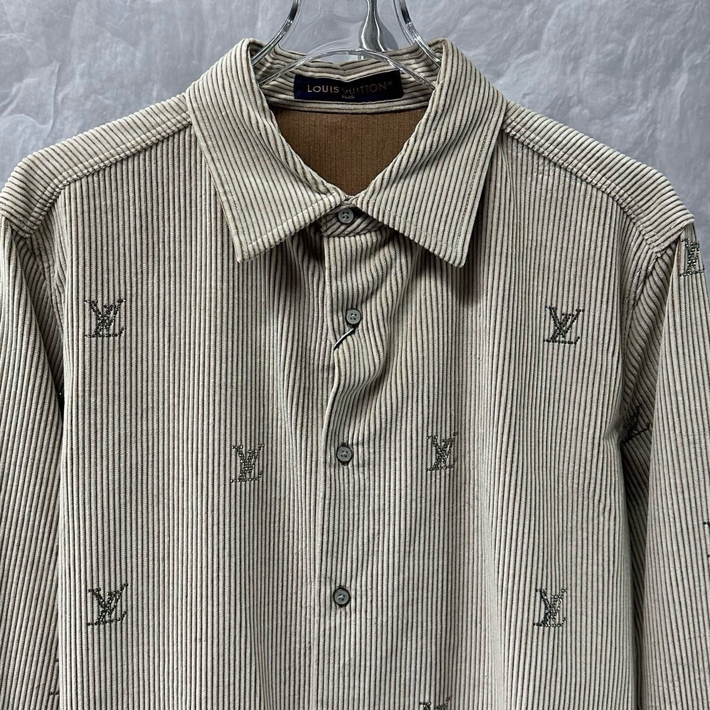Louis Vuitton Corduroy Shirt Jacket — front