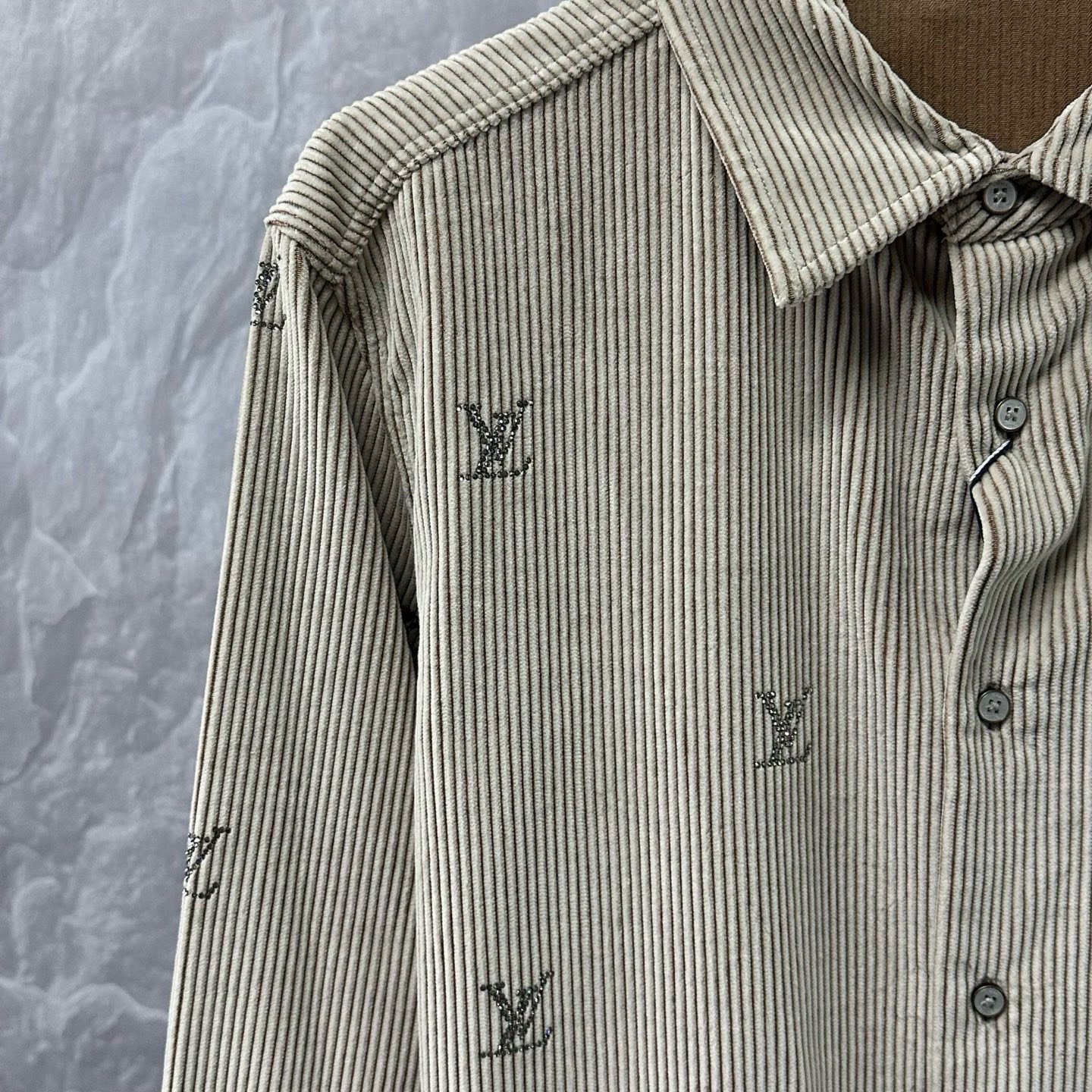 Louis Vuitton Corduroy Shirt Jacket — detail