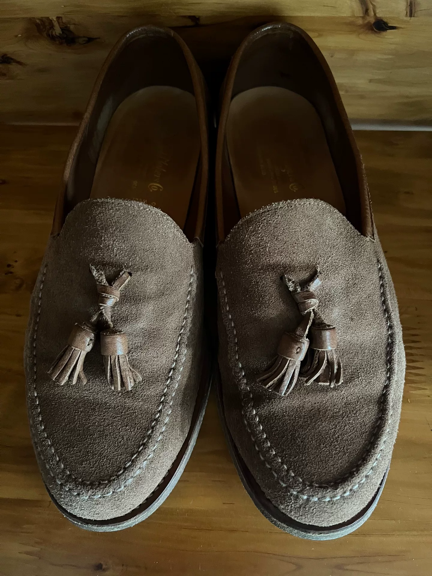 Phigvel PMC Suede Tassel Loafers