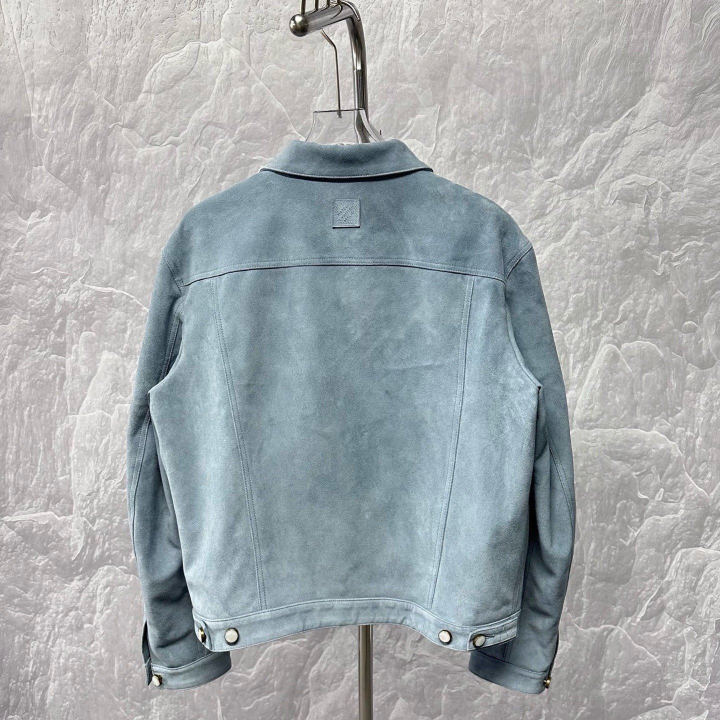 Louis Vuitton FW25 Suede Cowhide Jacket — back