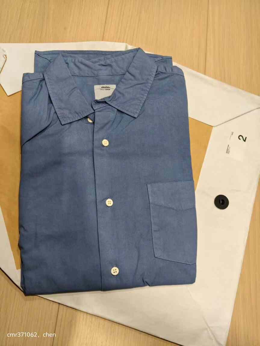 visvim 17ss ellas S/S YOKOSO shirt — detail