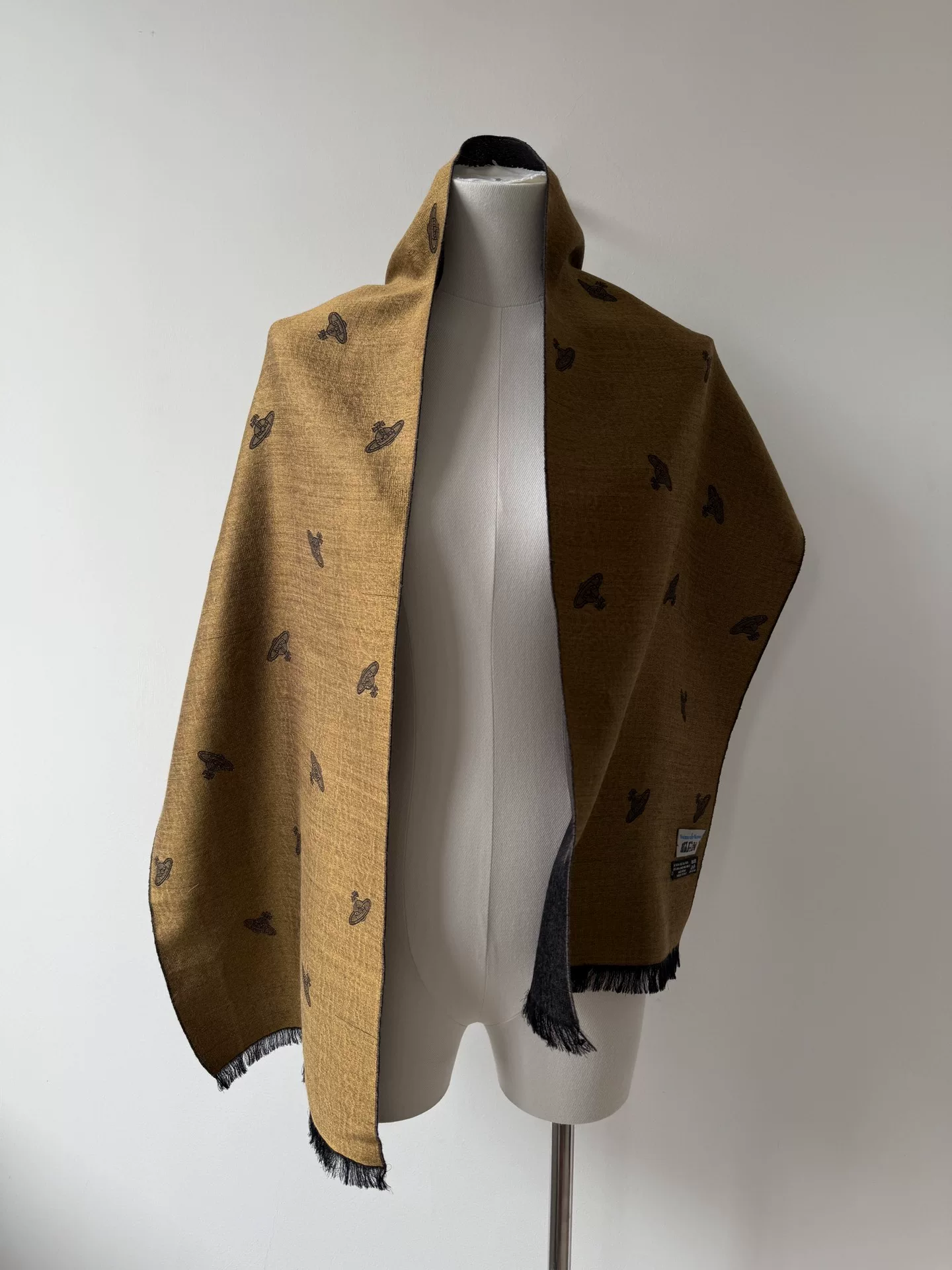 Vivienne Westwood Silk Double-Sided Scarf