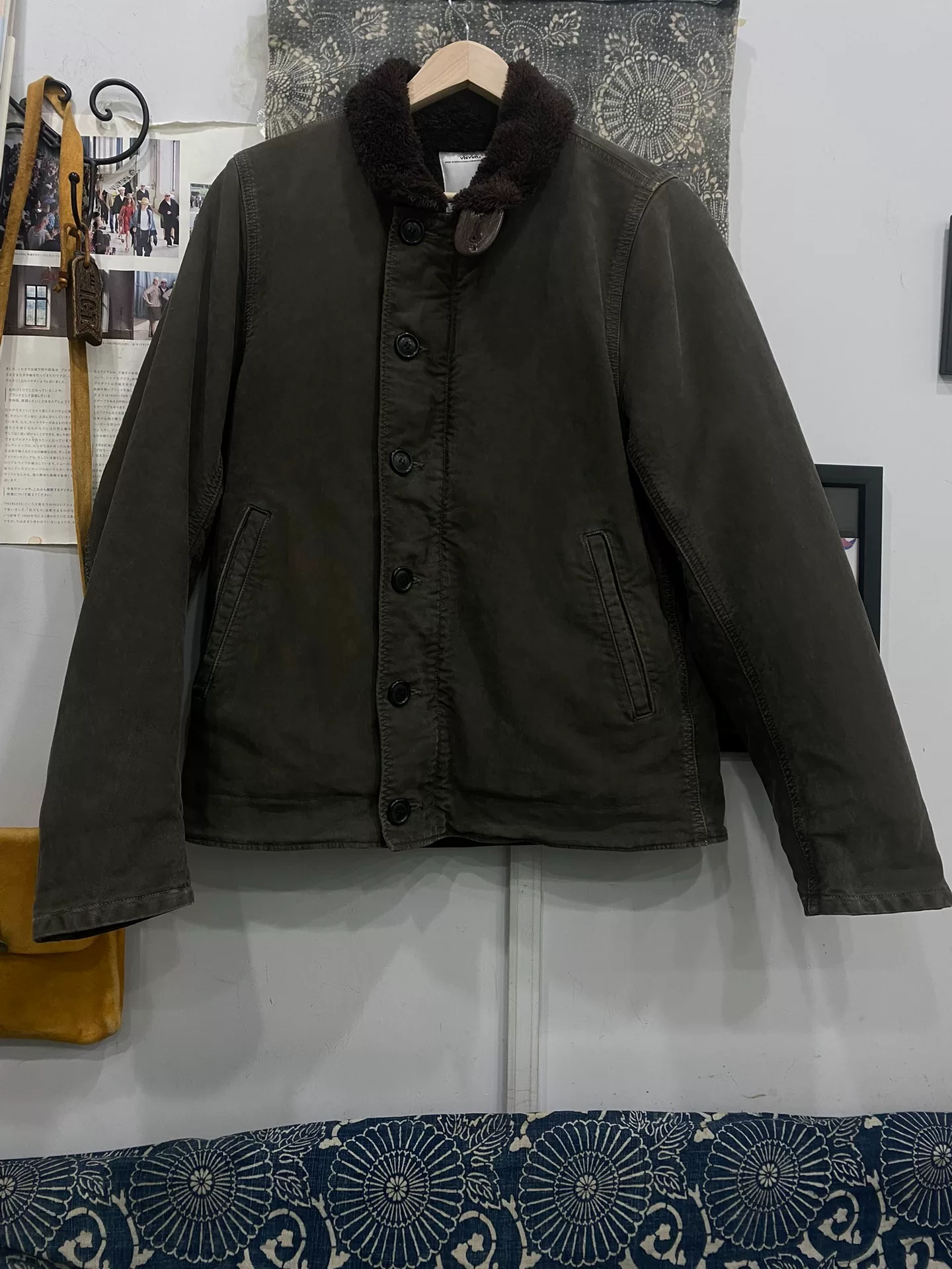 visvim 17AW Deckhand G.Cords N-1D Jacket