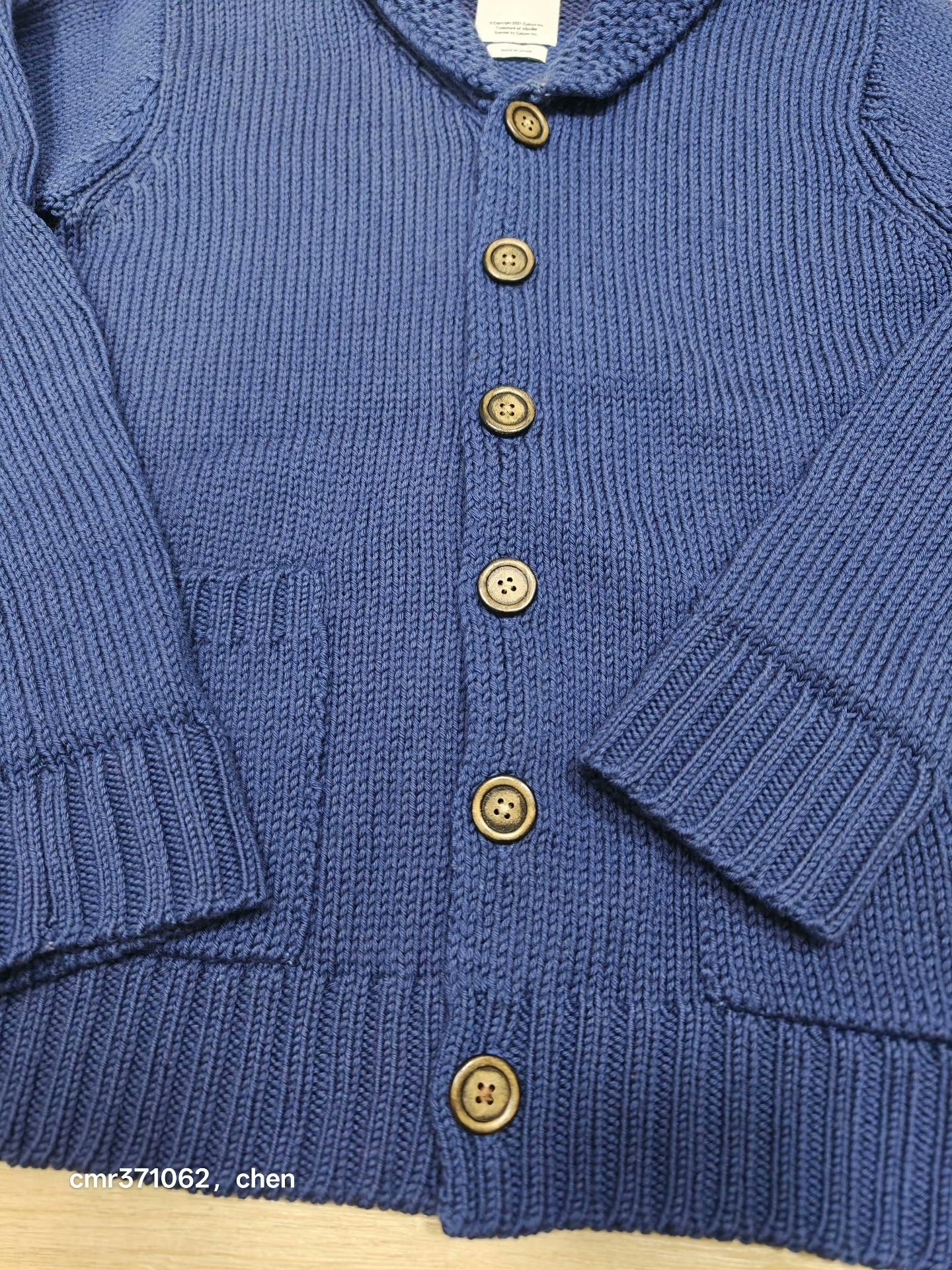 VISVIM 13AW STURGIS FLAG SWEATER — detail
