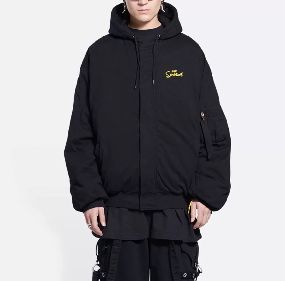 Balenciaga x The Simpsons Bomber Jacket — front