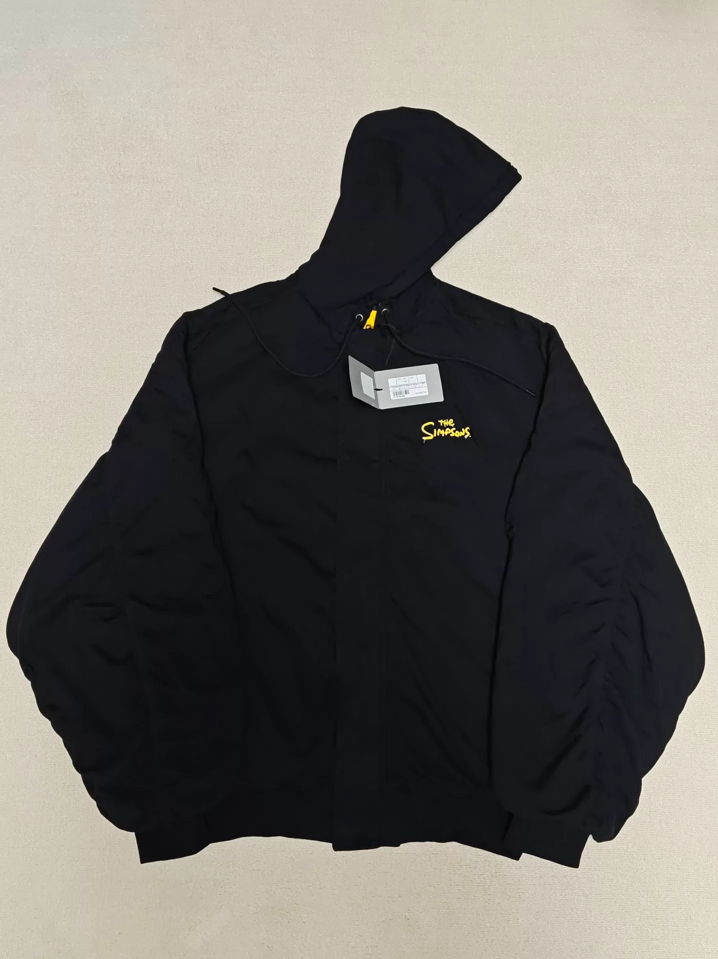 Balenciaga x The Simpsons Bomber Jacket — detail