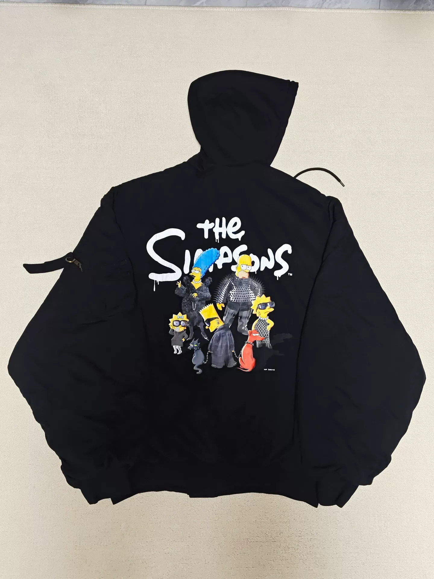 Balenciaga x The Simpsons Bomber Jacket