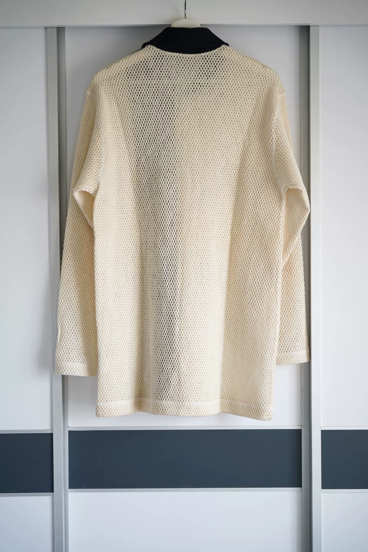 Yohji Yamamoto 91ss Woven Mesh Shirt — front