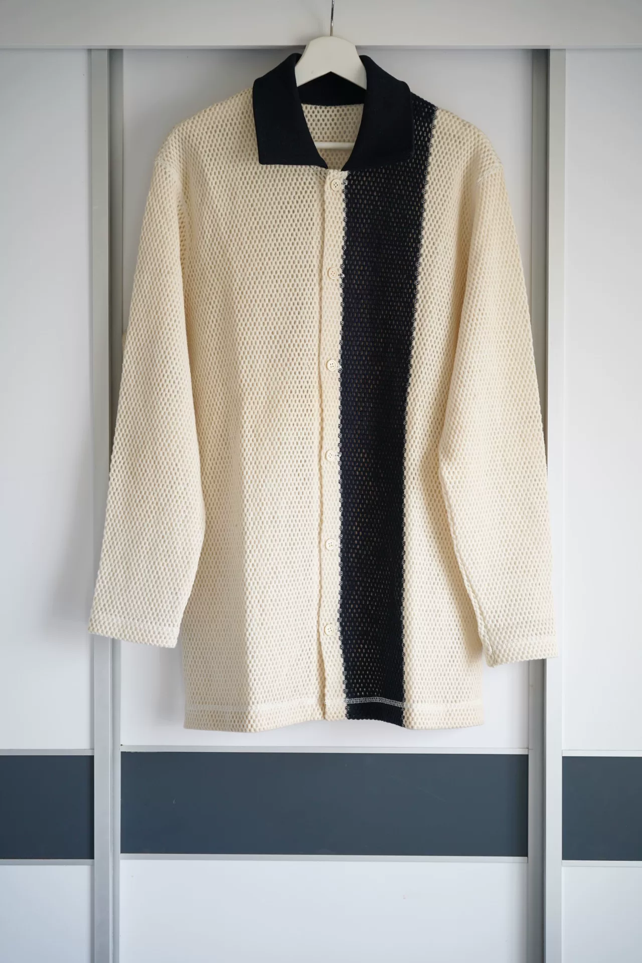 Yohji Yamamoto 91ss Woven Mesh Shirt