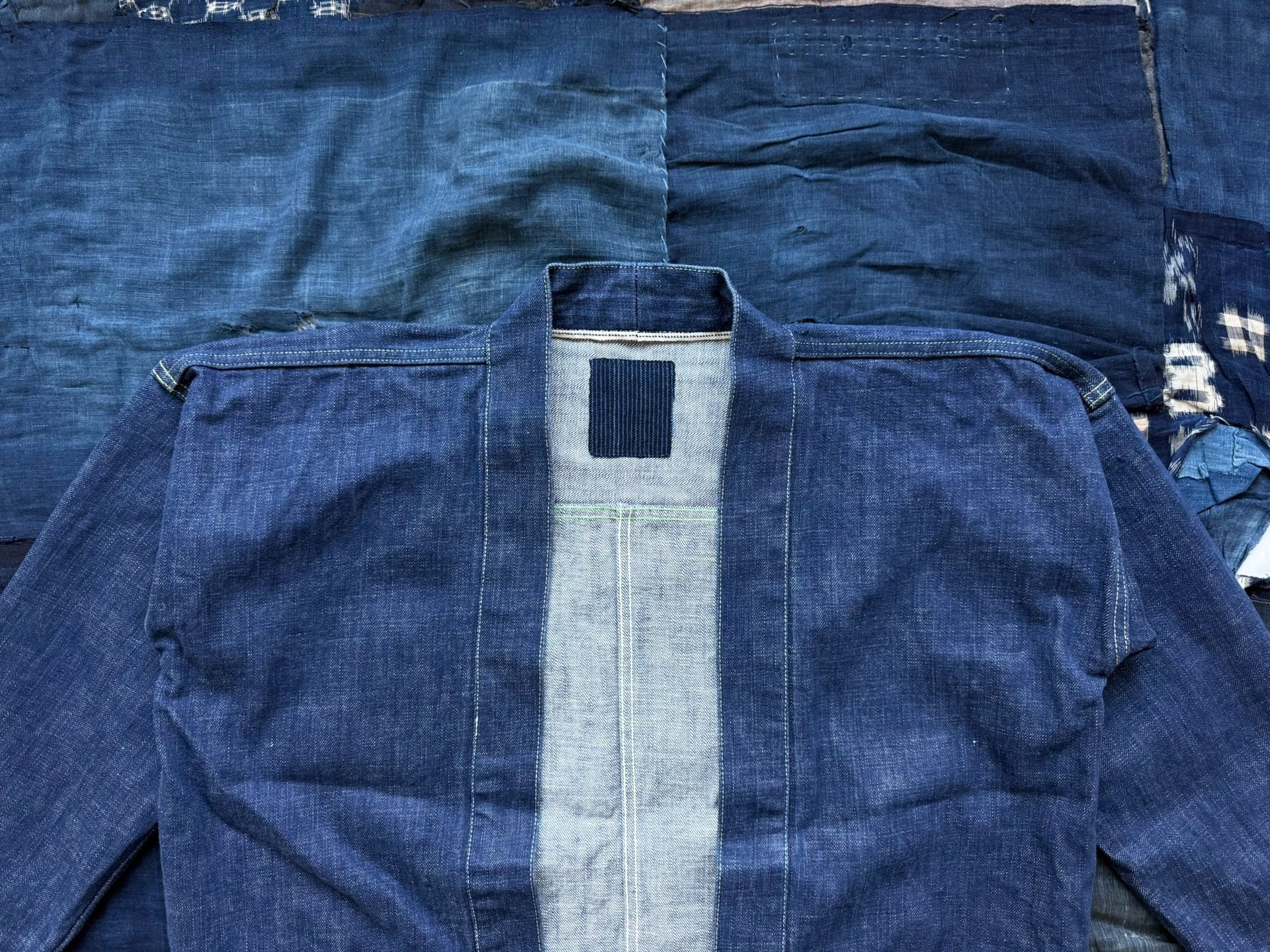 VISVIM 16AW SANJURO DENIM KIMONO — back