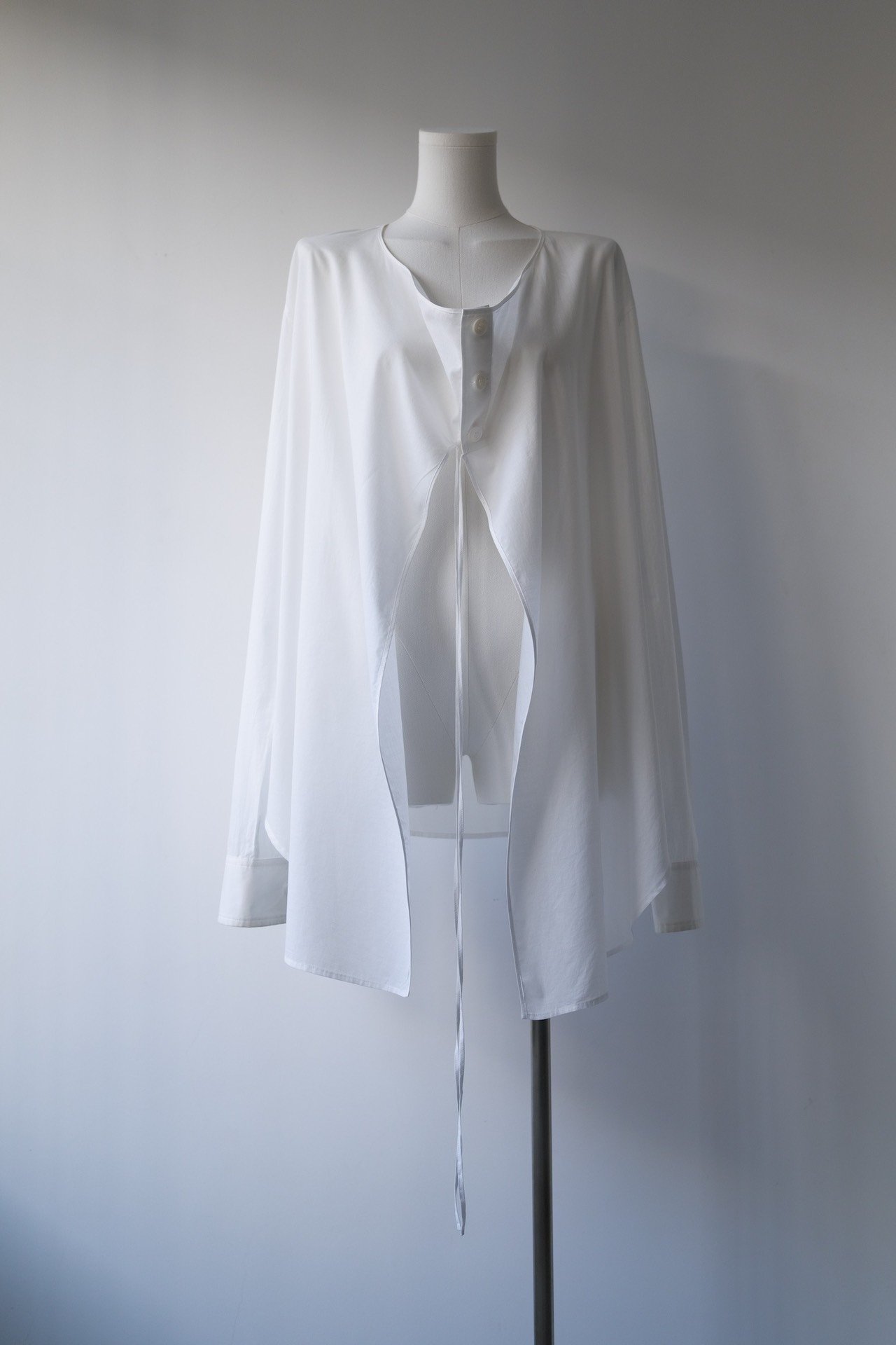 Yohji Yamamoto 22AW Haori Cici Top — detail