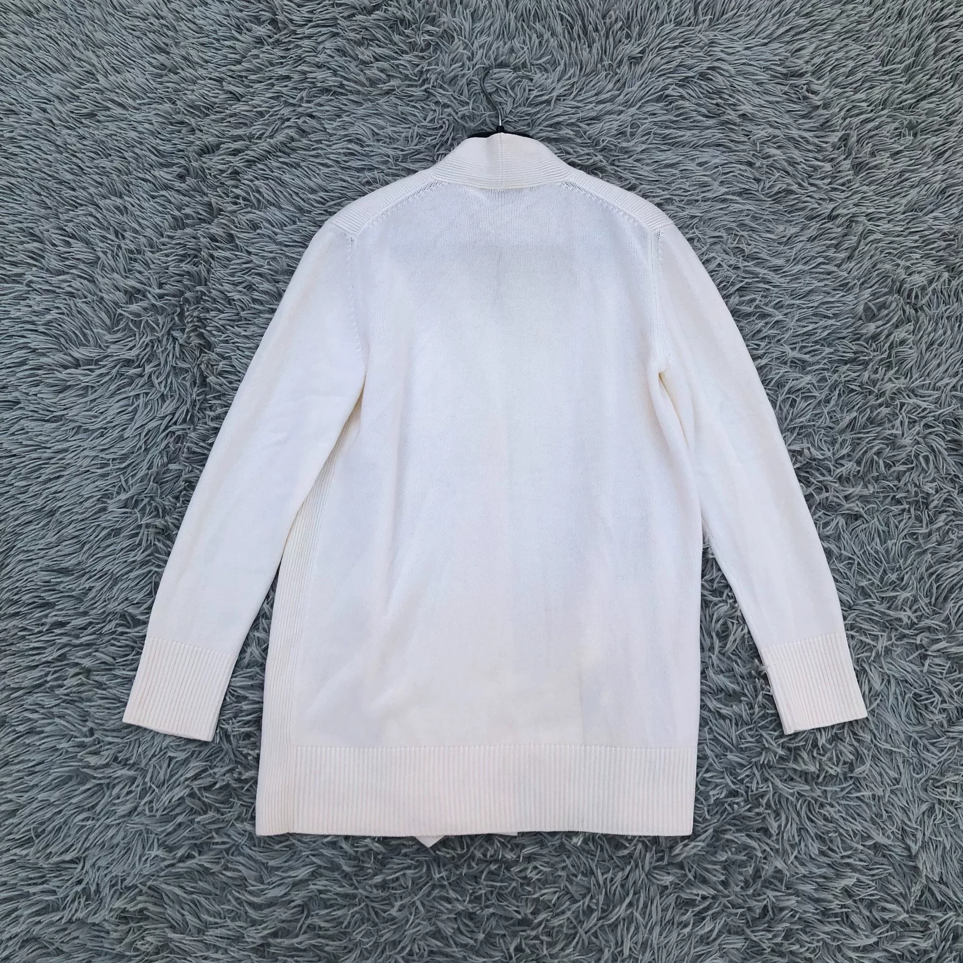 Dior Fringed Bee Logo Cardigan — back