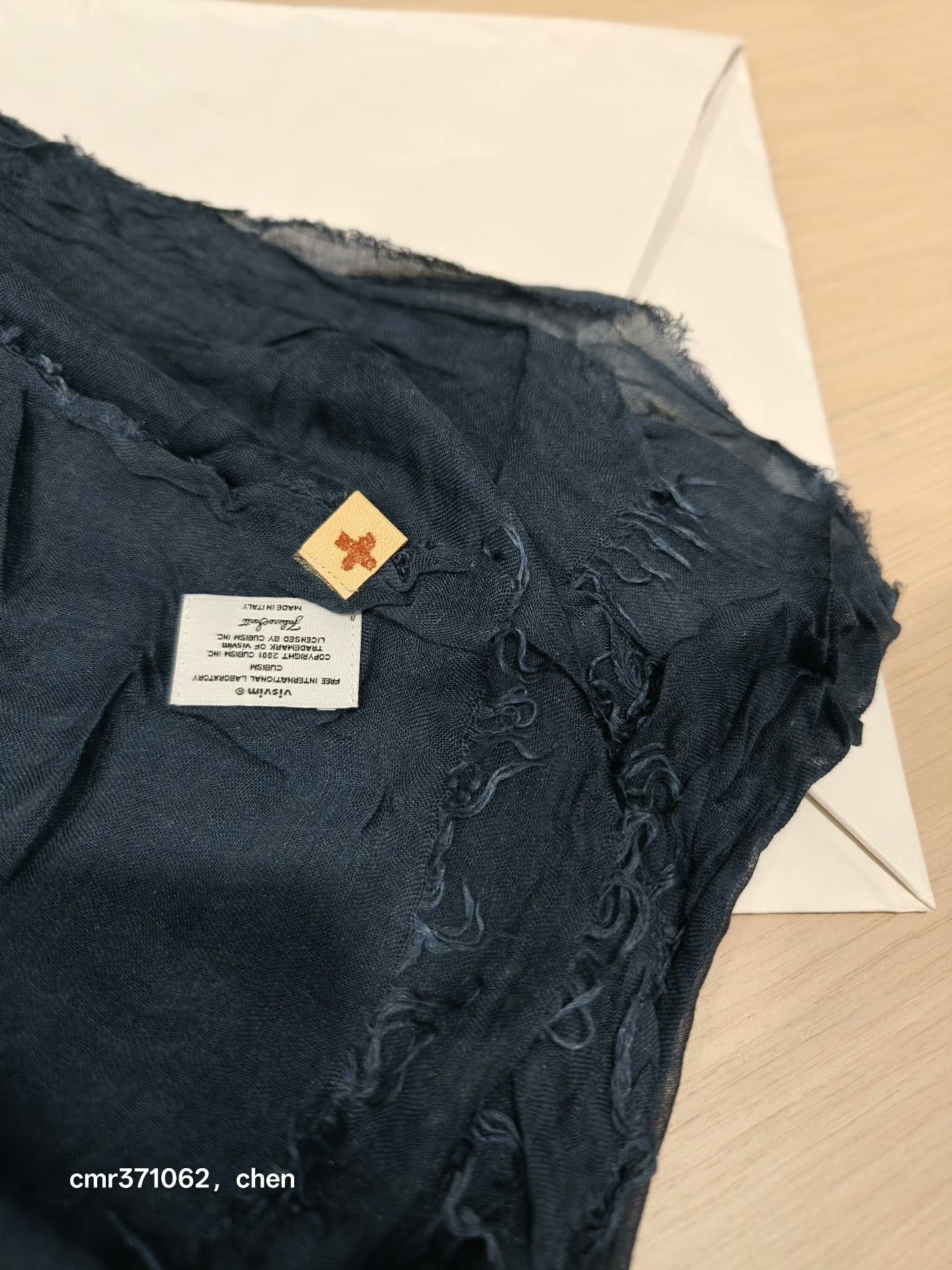 visvim 13AW Solid Stole — detail