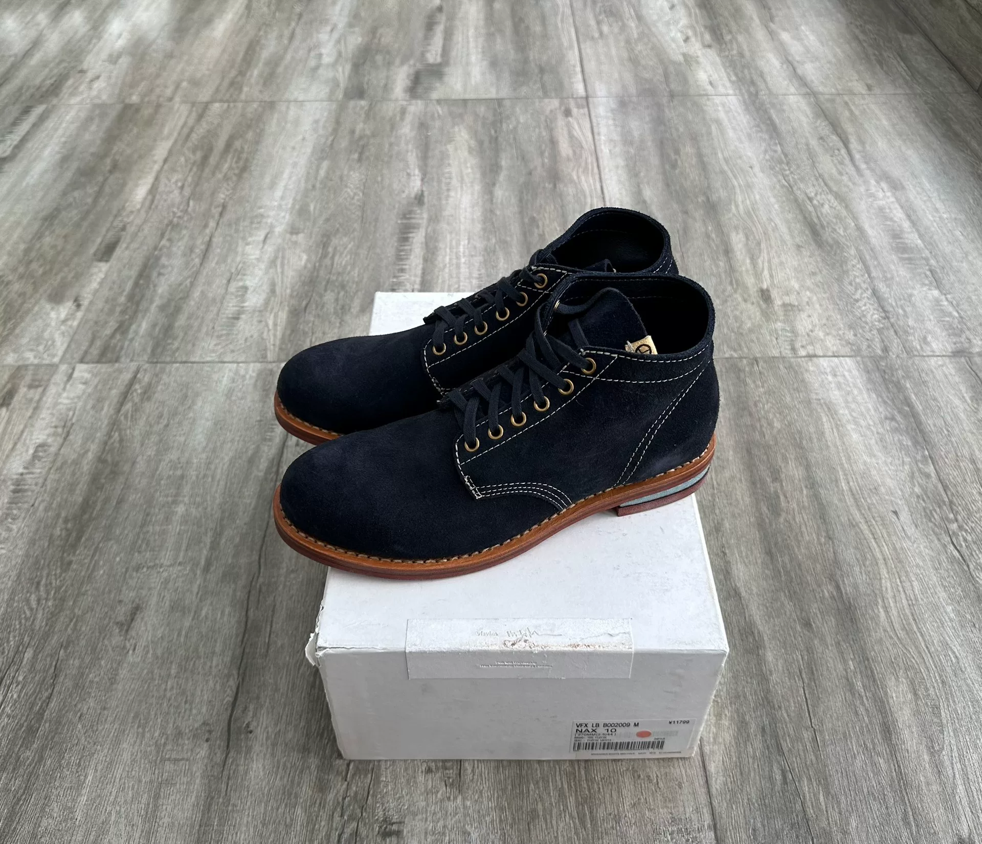 VISVIM BRIGADIER BOOTS MID-FOLK 14SS — front