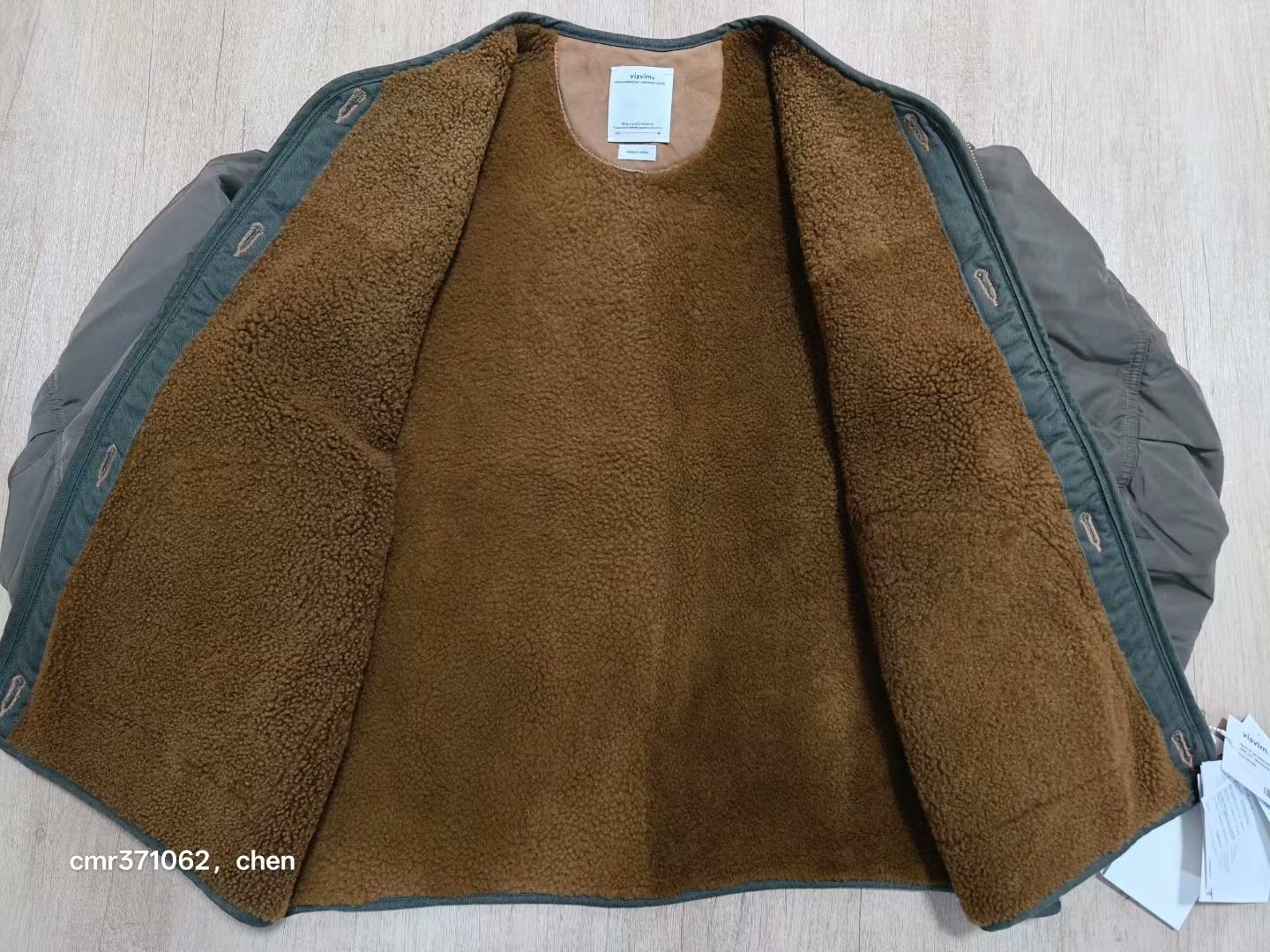 VISVIM 26SS IRIS JKT SHEEPSKIN — back