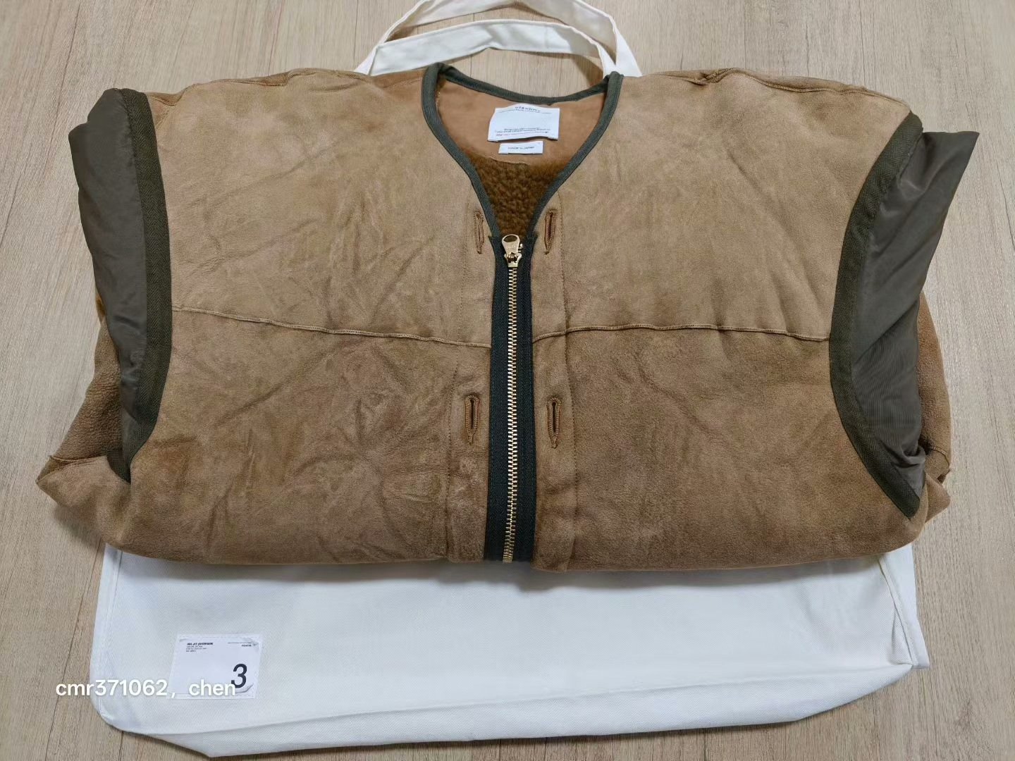 VISVIM 26SS IRIS JKT SHEEPSKIN — detail