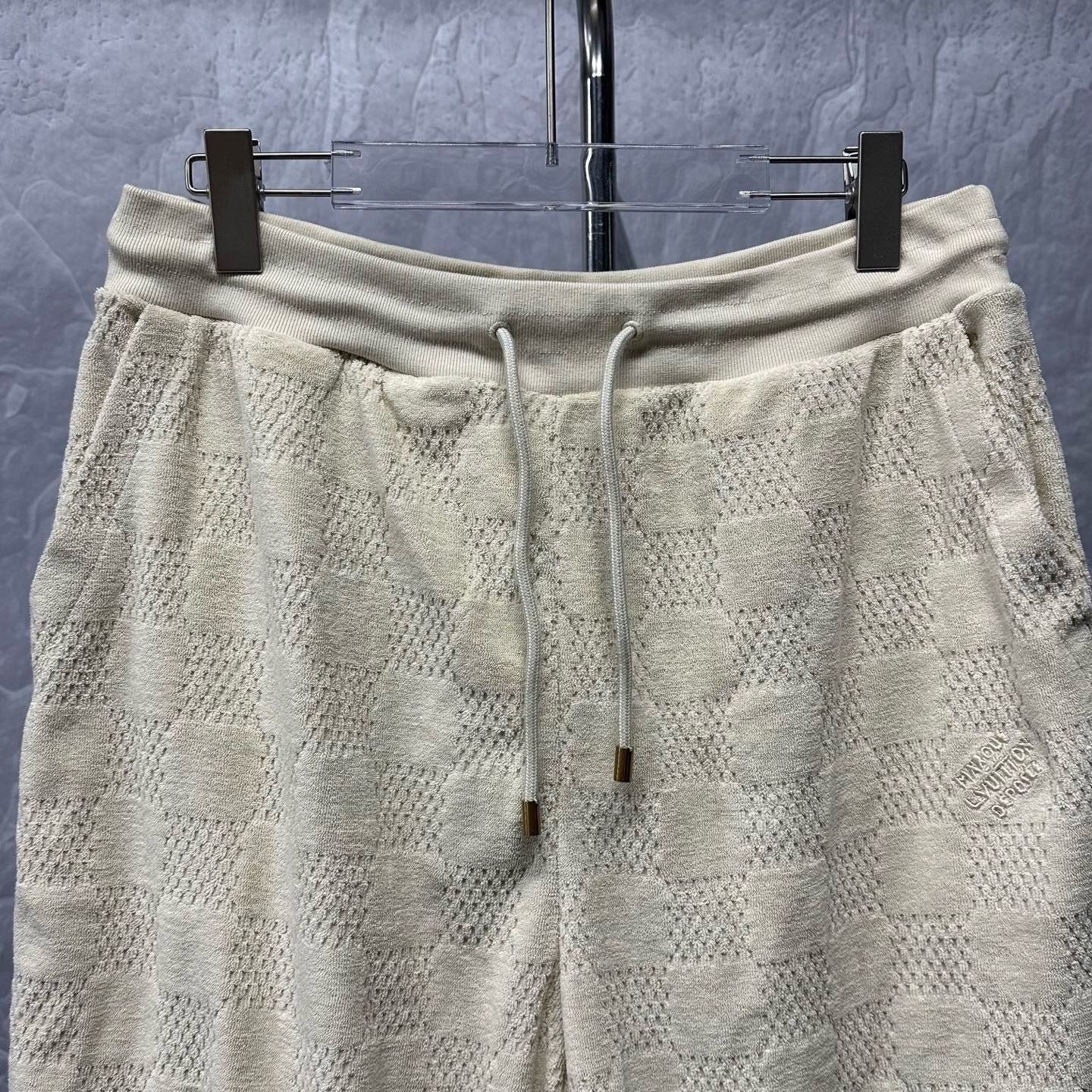 Louis Vuitton Damier Towel Shorts XL — back