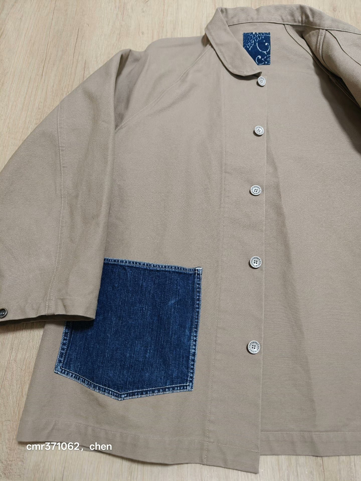 VISVIM 19 ICT POTOMAC COVERALL — back