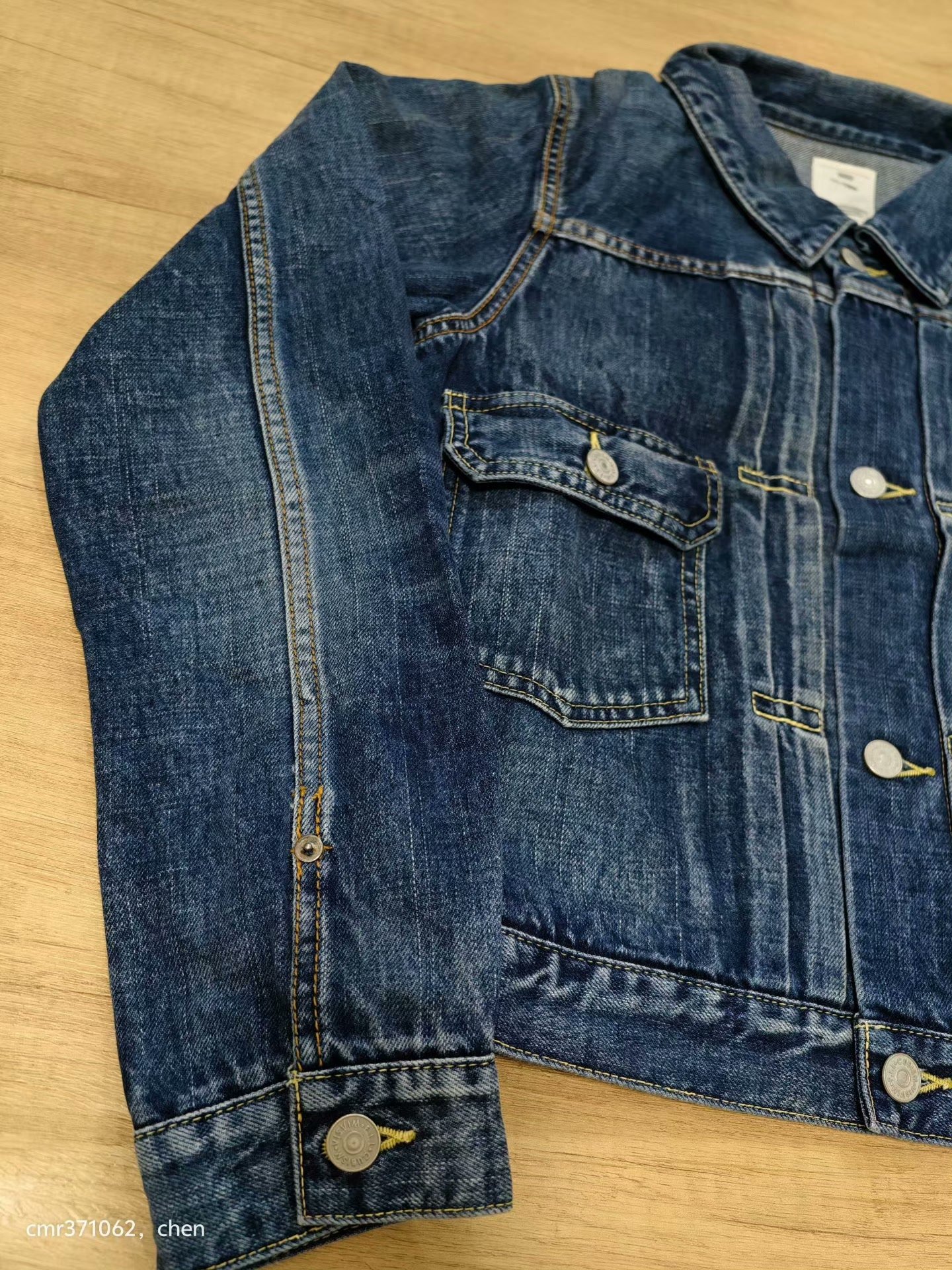 visvim 18SS 101 Denim Jacket — detail