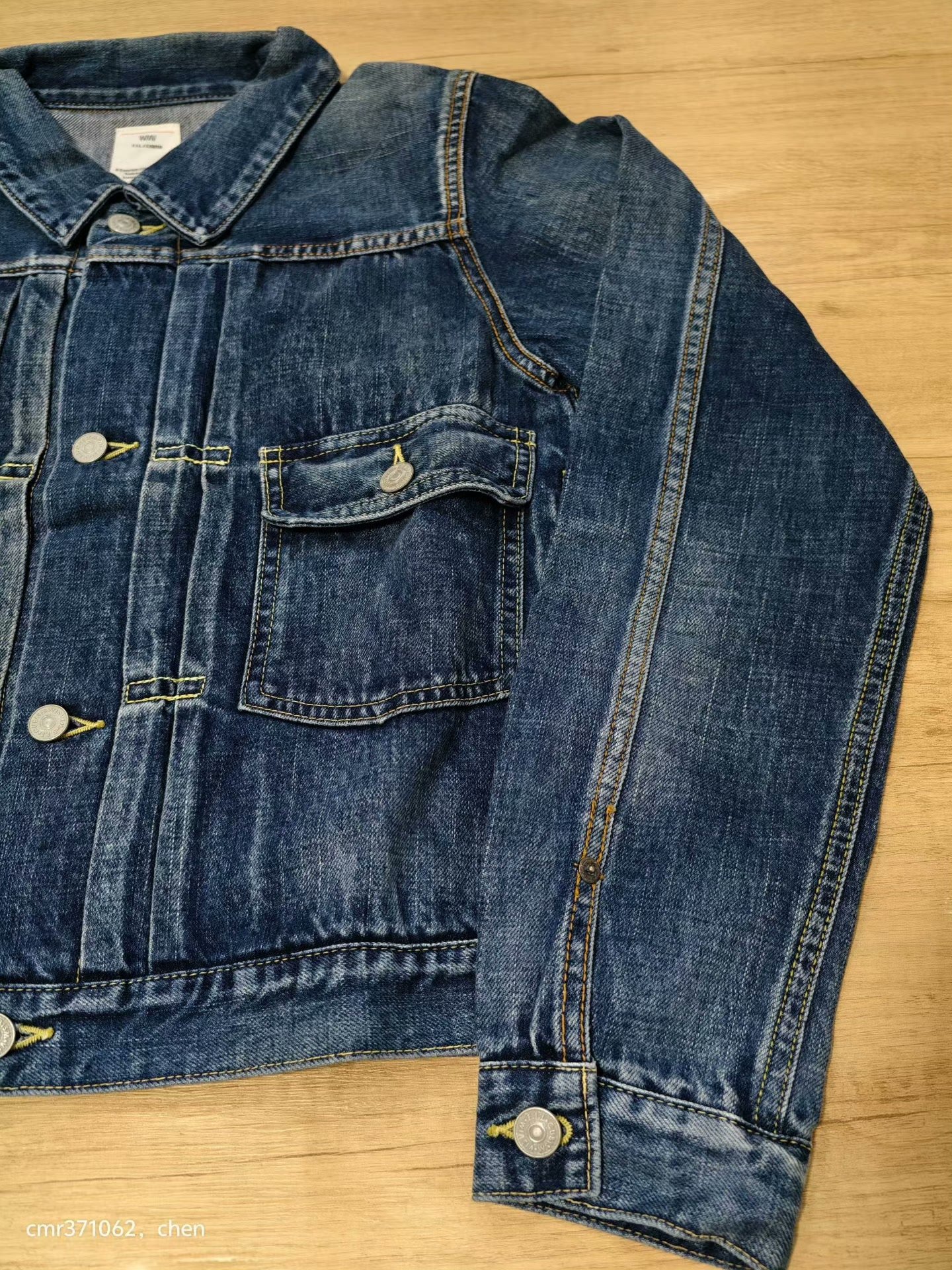 visvim 18SS 101 Denim Jacket — back