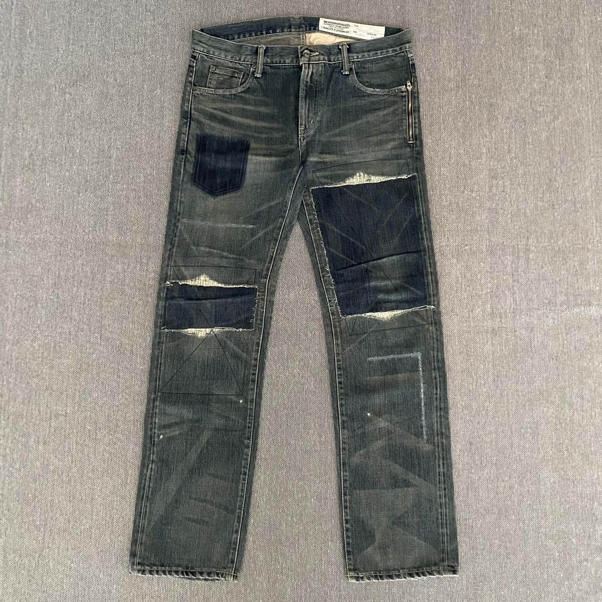 Neighborhood 13SS Narrow Denim Jeans — front