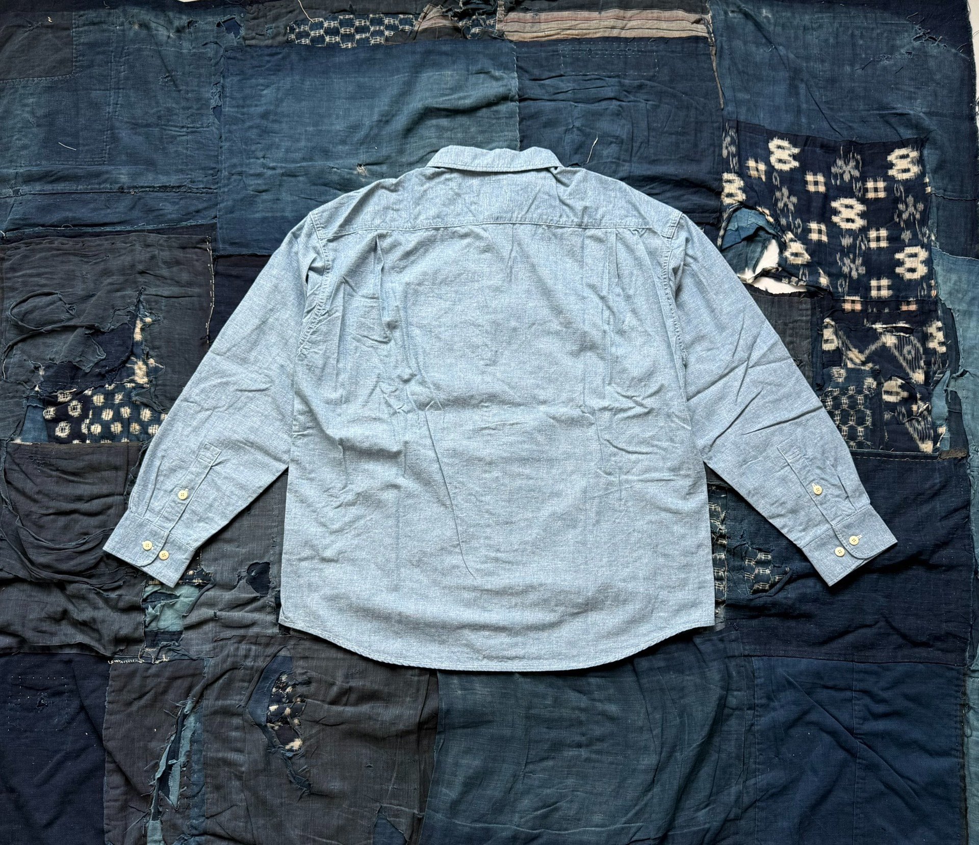 VISVIM 26SS ICT LUMBER CHAMBRAY L/S — detail