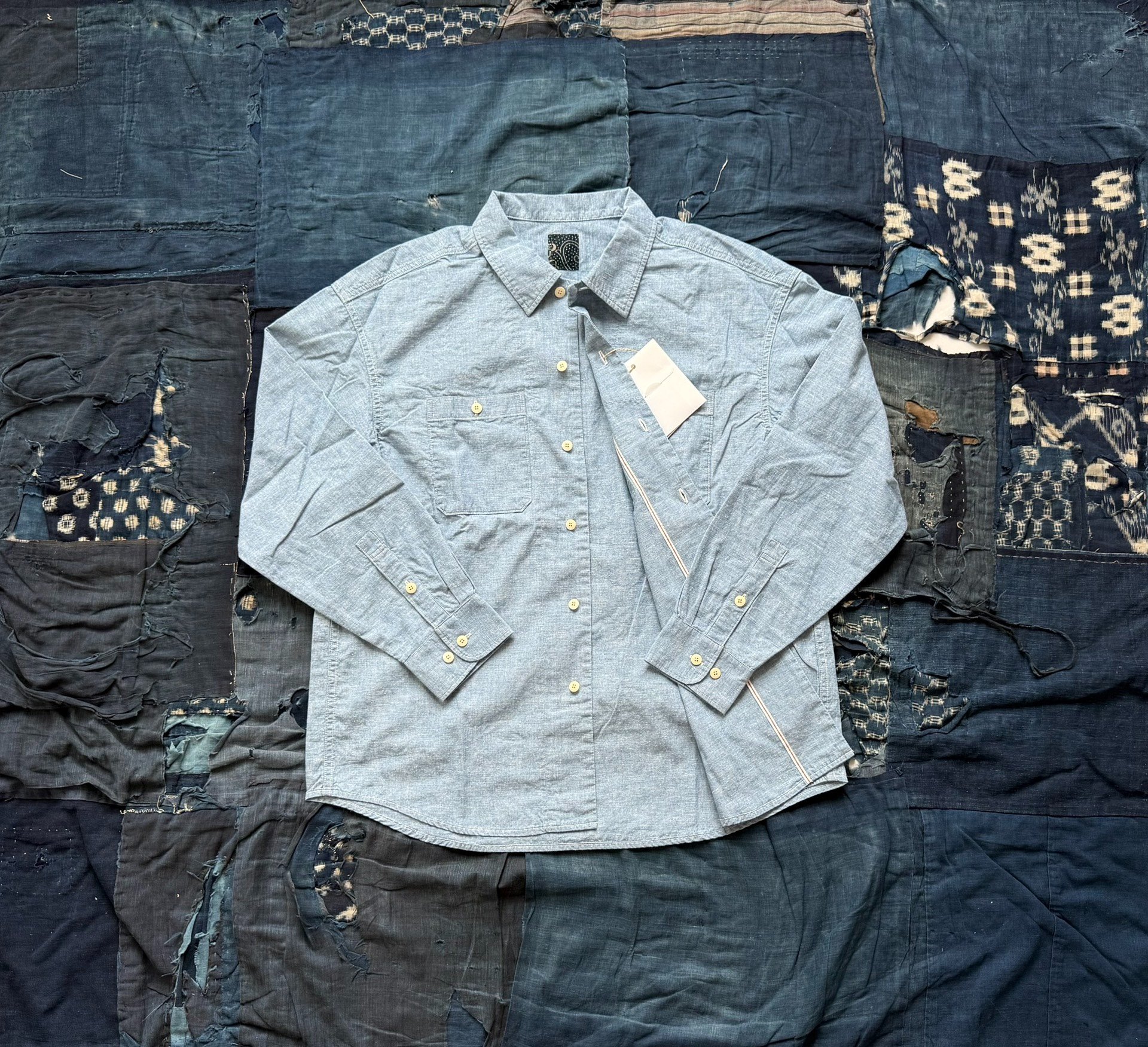 VISVIM 26SS ICT LUMBER CHAMBRAY L/S — front