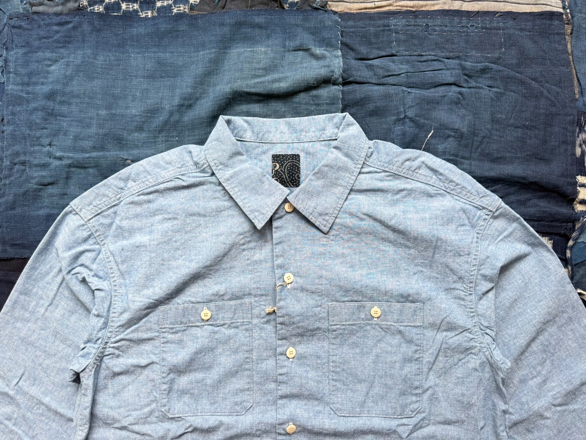 VISVIM 26SS ICT LUMBER CHAMBRAY L/S — label