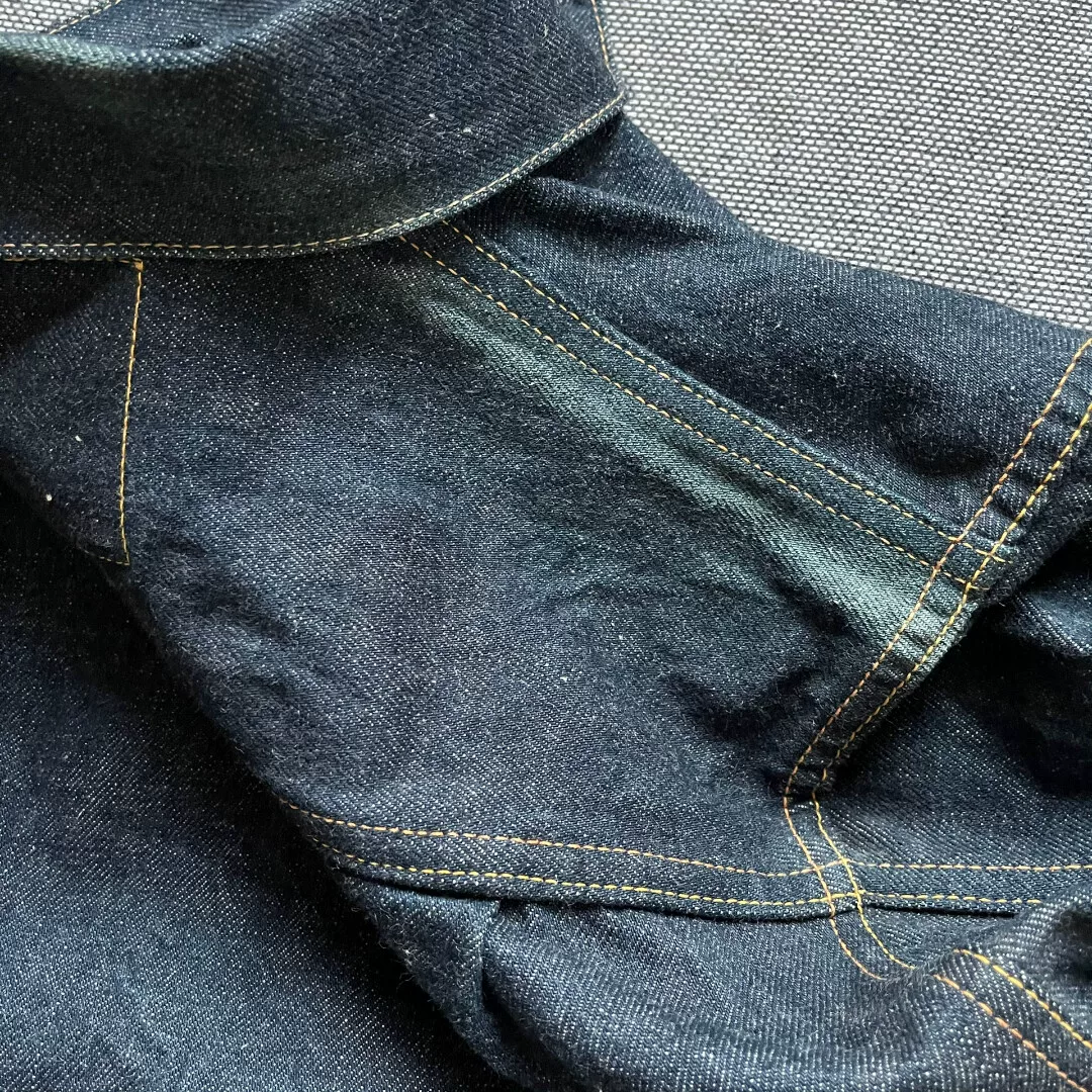 Evisu No1 1507 Denim Jacket — detail