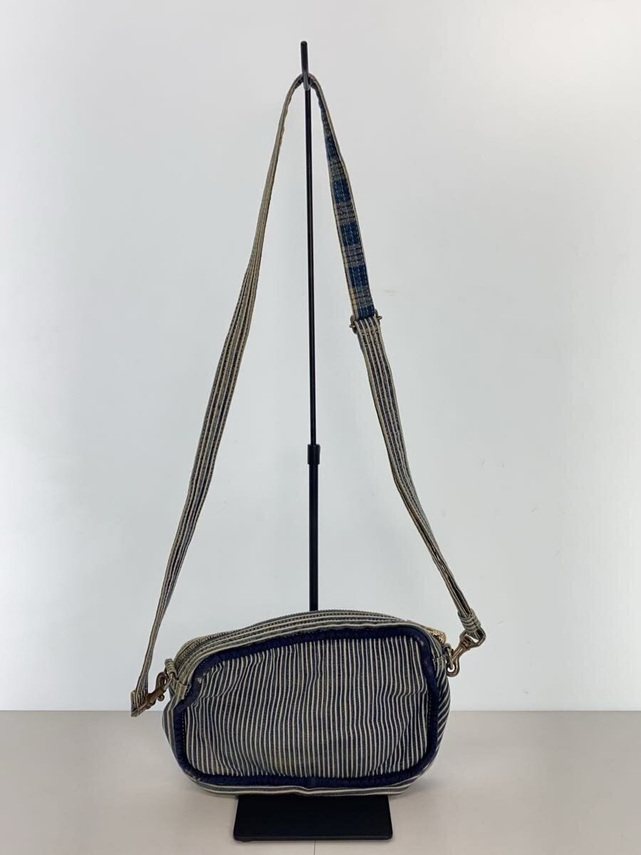 PORTER Classic Blue Striped Shoulder Bag — detail
