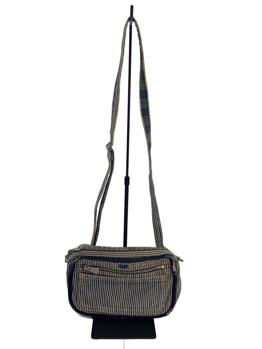 PORTER Classic Blue Striped Shoulder Bag