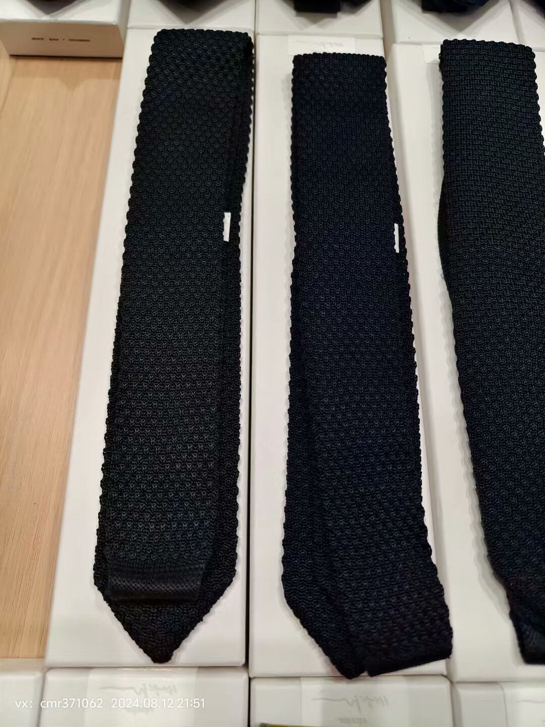VISVIM 23AW SILK KNIT TIE — front