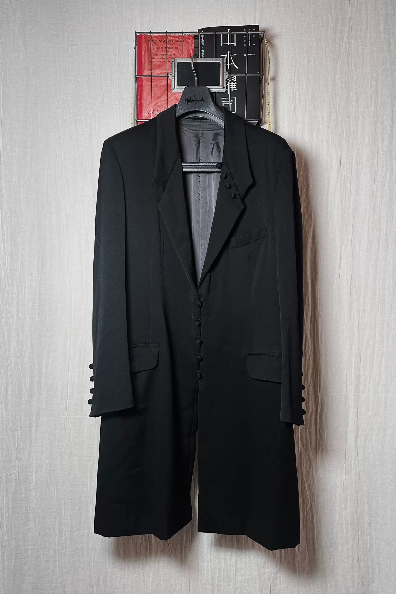 Yohji Yamamoto 18AW Tailcoat Coat — front