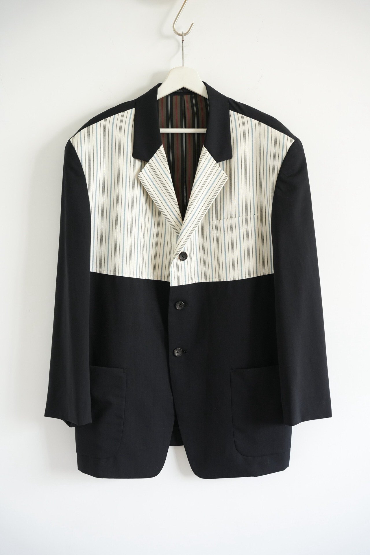 Yohji Yamamoto 93SS White Stripe Blazer