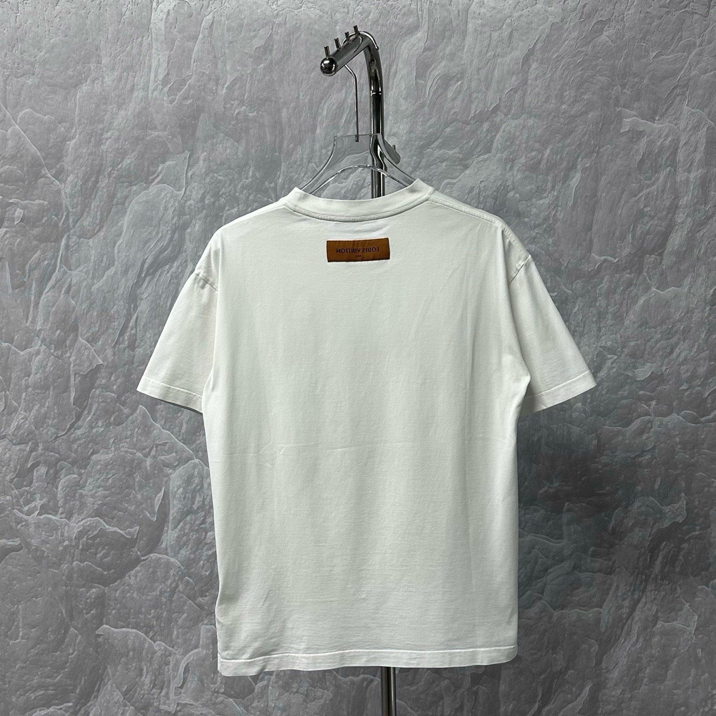 Louis Vuitton Pigeon Print Short Sleeve T-Shirt — back