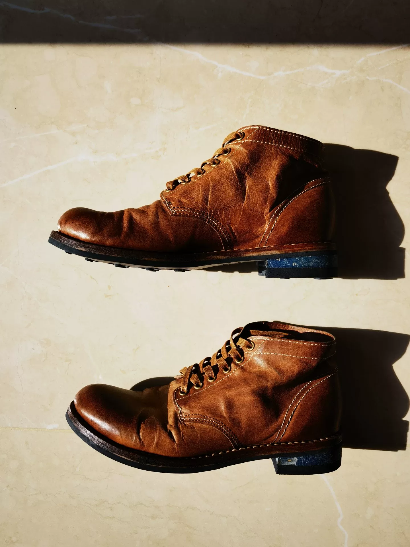 Visvim 13AW Brigadier Boots Mid-Folk — detail
