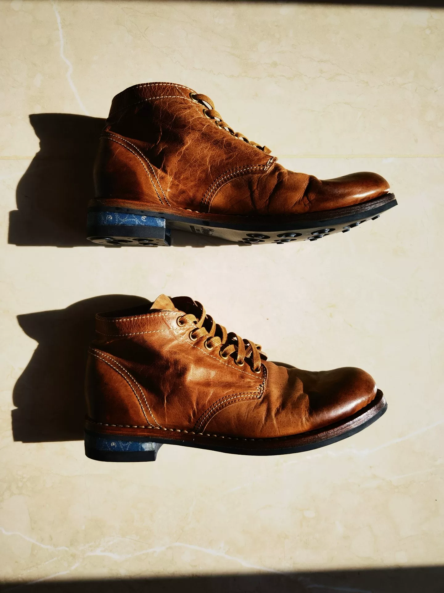 Visvim 13AW Brigadier Boots Mid-Folk — front