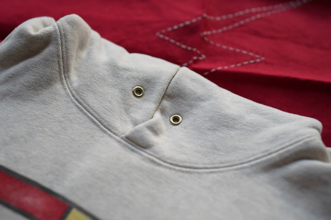 visvim Stencil Hoodie P.O. BATT — label