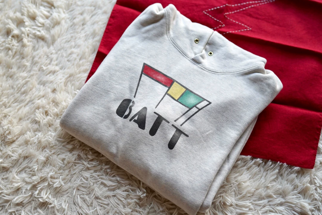 visvim Stencil Hoodie P.O. BATT — front