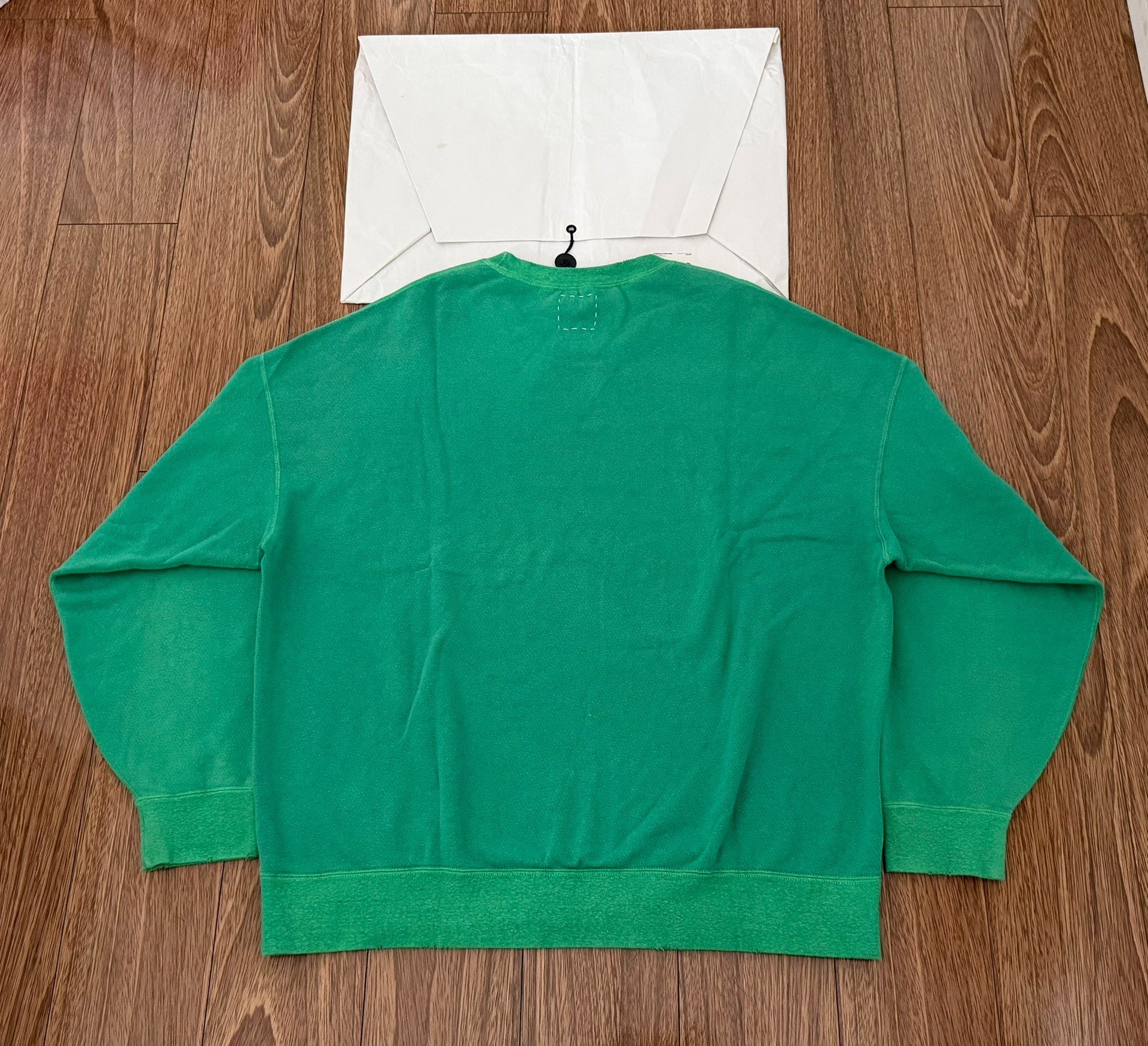 Visvim Amplus Sweat L/S (Uneven Dye) — front
